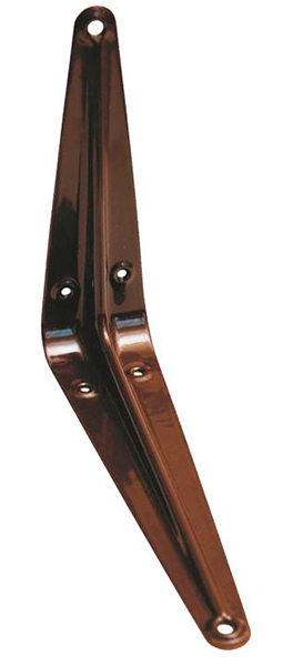 Кронштейн практичный 100х75 коричневый (20/ 240) L77000BR