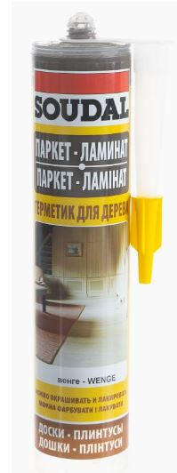 Герметик паркетный венге 300мл Соудал 131854 (2046)