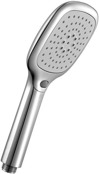 Душевая лейка Lemark 3-функц, квадратная 110*253 мм, хром (LM1013C)