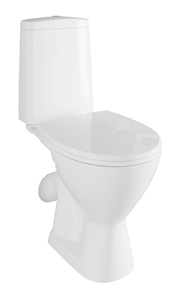 Унитаз (компакт) CERSANIT JUST сиденье ТЕРМОПЛАСТ МИКРОЛИФТ (S-KO-JUS031-3/6-PL-w)