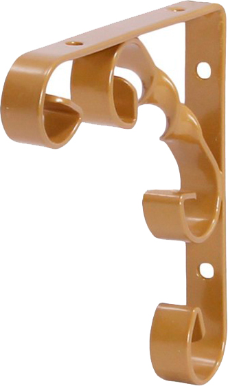 Кронштейн ОРНАМЕНТАЛ 200мм золотой L7408GO