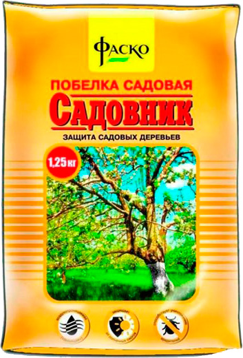 Побелка Садовник сухая 1,25кг Фаско/20шт