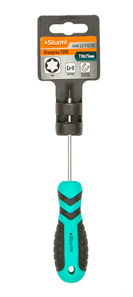 Отвертка TORX T10*75мм Sturm! 1040-22-T10-75