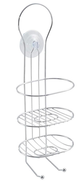 Полка Fora 2-х ярусная с 2-мя крючками FOR-1440