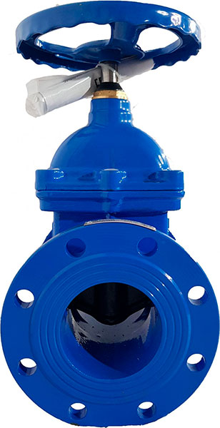 Задвижка 100  с обрезным клином