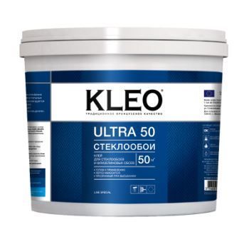 Клей обойный KLEO ULTRA 50 для стеклообоев готовый 10 кг