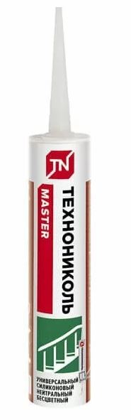 Герметик ТЕХНОНИКОЛЬ УНИВЕРСАЛЬНЫЙ силиконовый,БЕСЦВЕТНЫЙ, картридж,12*280 мл (12)
