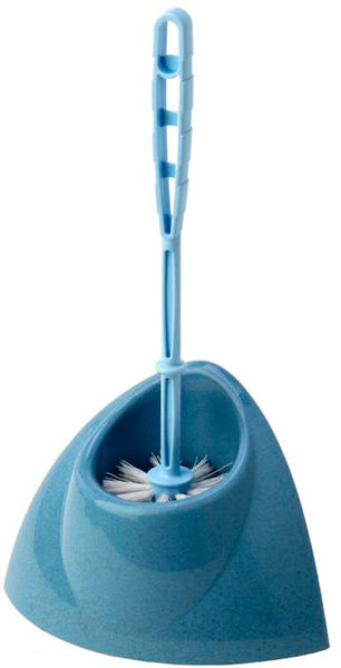 Комплект д/туалета Блеск уголок голубой мрамор М5012 