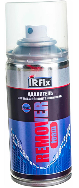 IRFIX Удалитель застывшей монтажной пены Remover foam (150мл) 1/12