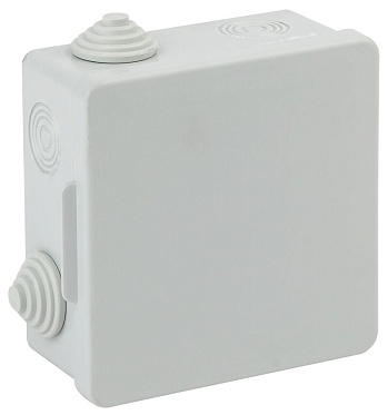 Коробка распр ОП 100х100х50 IP55  KOR-100-100-50-8g ЭРА