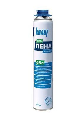 Пена монтажная профессиональная KNAUF 850мл