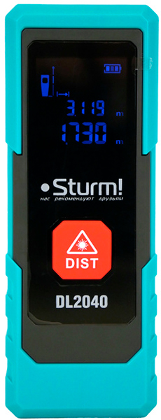 Дальномер лазерный 40м компакт Sturm! DL2040