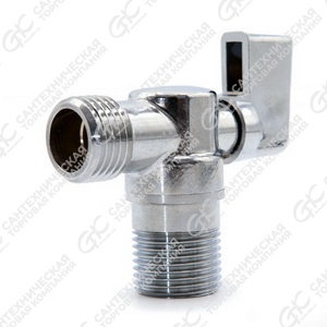 Шаровой кран для бачка унитаза "FRAP" (1/2"х1/2")