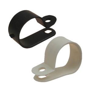 Серьга для кабеля D6 черная (уп1000шт)