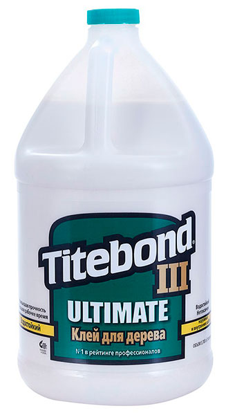 Клей Titebond III Ultimate повышен. влагост. 3,78л/8РАСПРОДАЖА