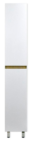 LORANTO STELLA-30 Пенал напольный (ПРАВЫЙ) ДУБ ДЫМЧАТЫЙ (300*1800*300)