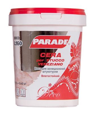 Воск для венецианской штукатурки Parade L160 CERA per STUCCO VENEZIANO 0,9л