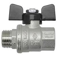 Кран шаровый d20(3/4) В/Н бабочка СТК серия5000 (5020.05)