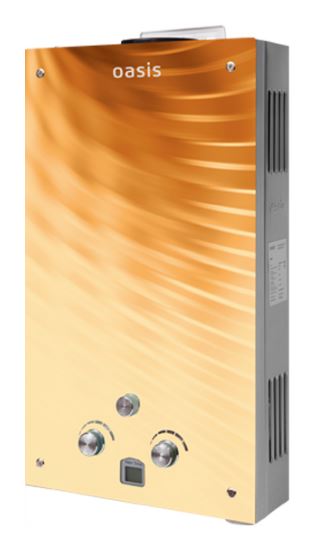Водонагреватель газовый "Оазис" 20 BG Glass