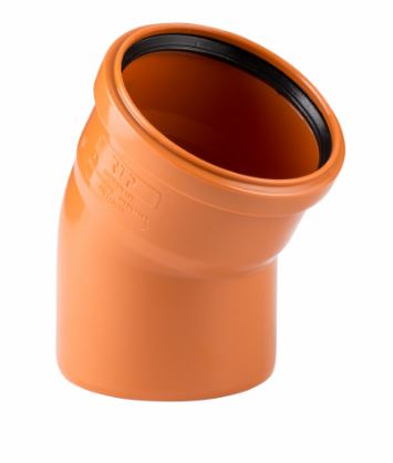 Отвод 30  для наружной канализации D110 "RTP"