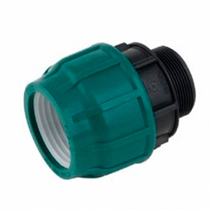 Муфта с наружней резьбой ПНД 25*1/2 POELSAN (25)