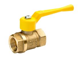 Кран шаровый газовый (БОЛОГОЕ) d25 в/н рычаг