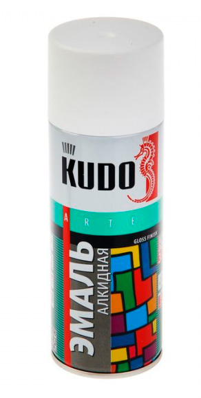 Слоновая кость пастельная эмаль универсал 520мл KU-10095 KUDO