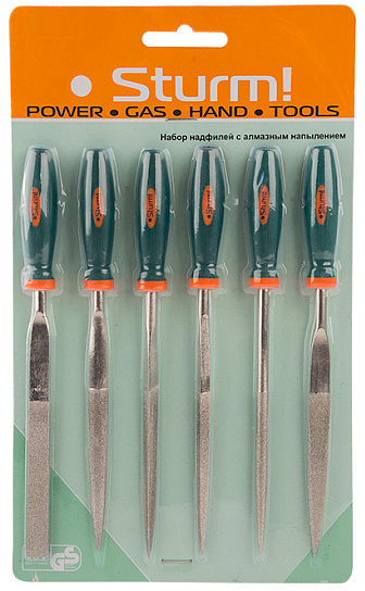 Надфиля 6шт Sturm! 1051-02-SSD