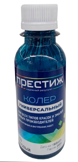 Колер 033 бирюзовый универсальный 100мл Престиж (6шт)