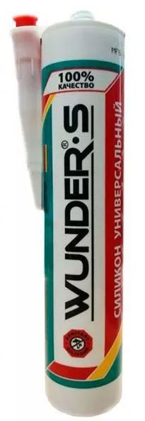 Герметик силиконовый универсальный  Wunders  290мл (белый)