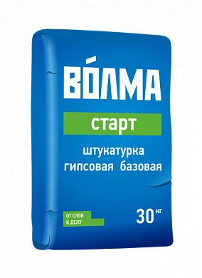 Штукатурная смесь гипсовая ВОЛМА СТАРТ 30кг (45)