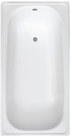 Ванна стальная с ножками WHITEWAVE CLASSIC 170x75 Казахстан 1-й сорт