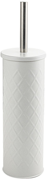 Ерш для унитаза напольный Белый эмаль, узор 1507