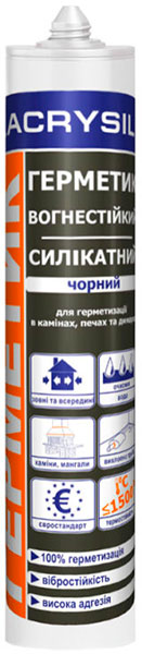 Герметик для Каминов 280мл/550гр (15шт) Lacrysil