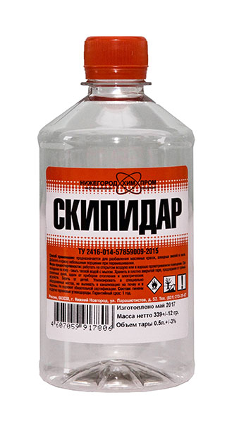 Скипидар  ПЭТ 0,5л  25шт НижНовгород