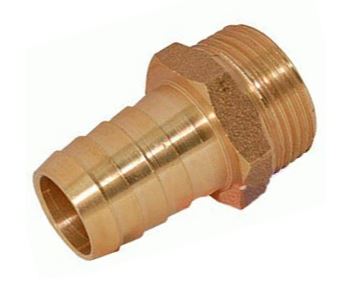 Штуцер латунный (НАРУЖН) Ду,3/4 * 25мм
