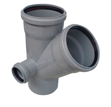 Крестовина канализ. двухплоскостная "RTP" - левая (110х110-45°/50-90°) (21811)