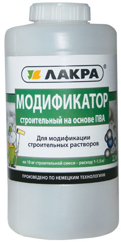 Клей ПВА Модификатор строительный 2,3кг