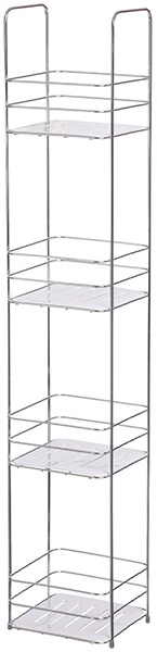 SWENSA Стеллаж Practic д/ванной 17*16*87 4-х ярус.043-00