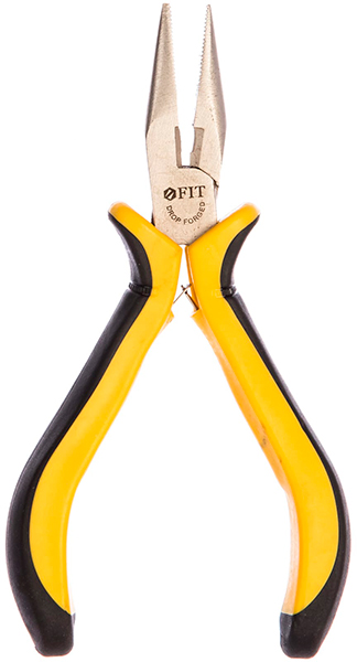 Плоскогубцы-мини FIT черно-желт мол. покр 51635