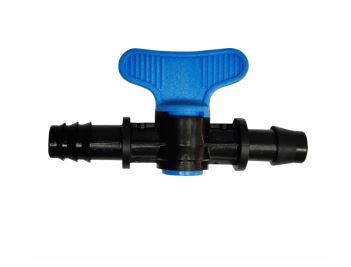 Мини кран для капельной многолетней трубки  (стартовый)