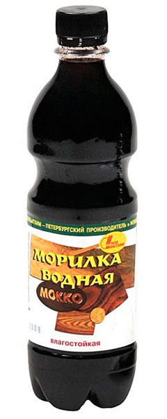 Морилка водная влагостойкая Мокко 0,5л Новбытхим