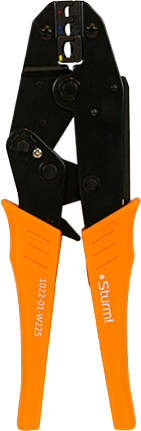 Пресс-клещи для изолир. наконечников и гильз Sturm! 1022-01-W225