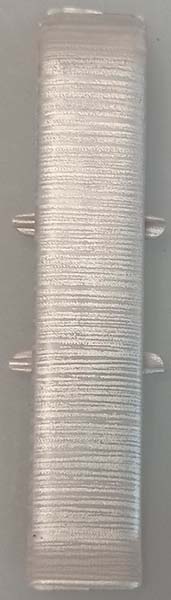 Соединитель Деконика 70мм Алюминий 186 (уп. - 25 шт.)