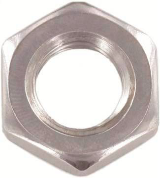 Гайка DIN439 шестигр. низкая нерж. А2  М 5 фас (25)