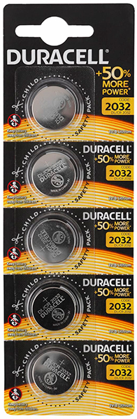 Батарейки DURACELL 2032 5х1
