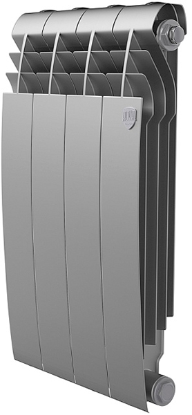 Радиатор биметаллический Royal Thermo "Biliner"  500/80/4 Silver (Серый)