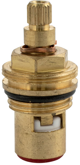 Кранбукса 1/2 м.к. под ручку крест латунная,  GERMANY (12) (00078)