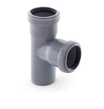 Тройник канализационный "RTP" (75х90°)