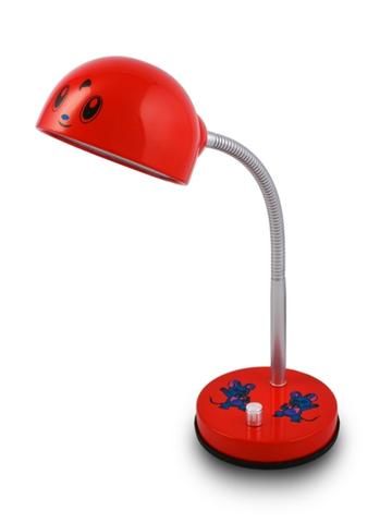 Настольная лампа ВМ617А E14*1 40W металл красный